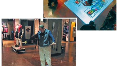 Interactive Floor Projection System