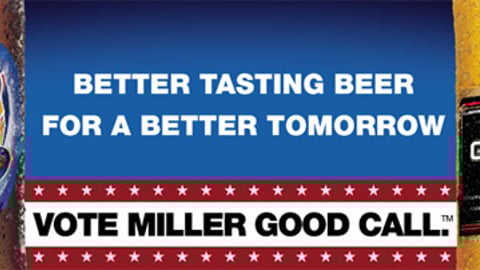 Miller "Vote Miller" Banner