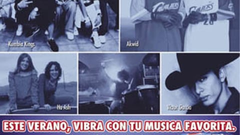 Pepsi Musica Event Sign