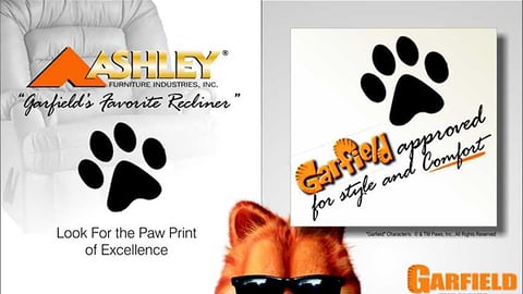 Ashley Furniture Garfield Hang Tag