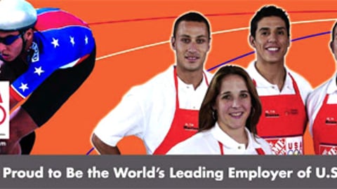 Home Depot Olympics Banner