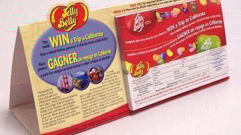 Jelly Belly Countertop Entry Display