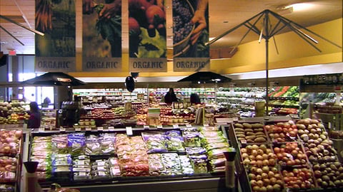 Dominick's Organic Vegetables Department