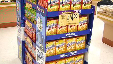 Kellogg's/Keebler 'Robots' Floorstand