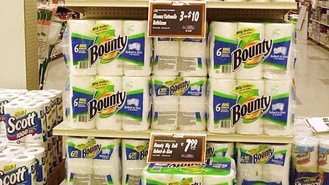 Acme Paper Products Endcap