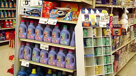 Acme Detergents Endcap