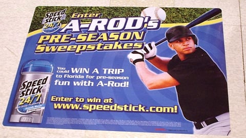 Speed Stick Sweeps Floor Cling