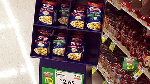 Barilla Pasta Shipper