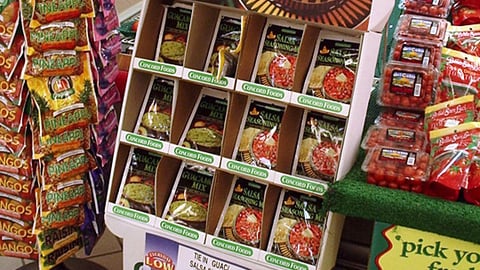 Concord Foods Salsa Mix Shipper