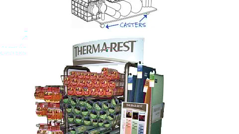 Nuts & Bolts: Therm-A-Rest Floor Display