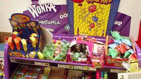 Wegmans Candy Display