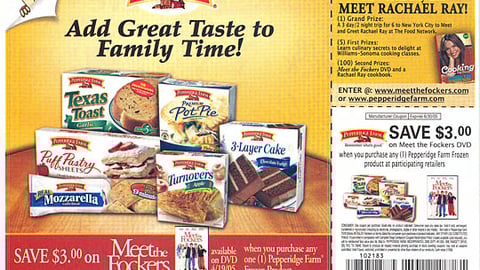Pepperidge Farm Food Network FSI