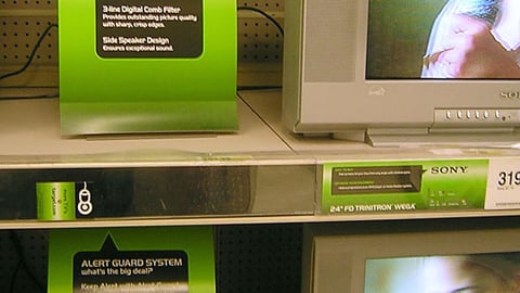 Sony FS Television Signs