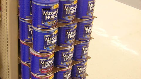 Maxwell House End-Aisle Stack