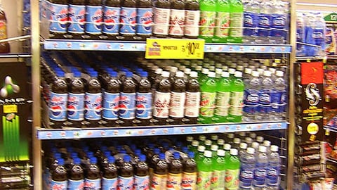Pepsi Endcap