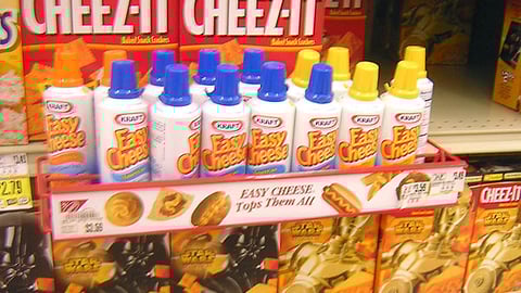 Kraft Easy Cheese Shelf Extender