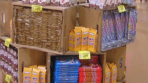 Kroger Candy Display