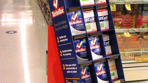 Safeway TurboTax/TaxCut Shipper