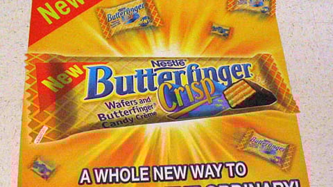Butterfinger Crisp Floor Cling