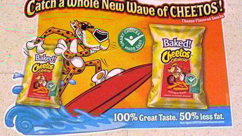 Baked Cheetos Floor Cling