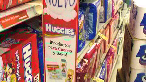 Huggies Aisle Violator in Spanish
