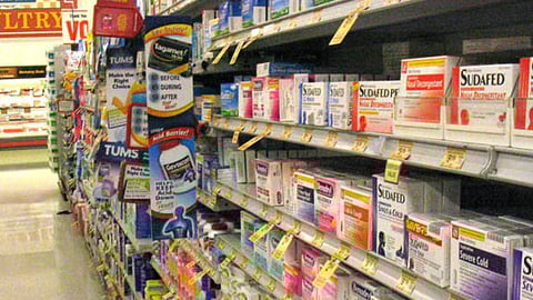 Vons OTC Drug Aisle