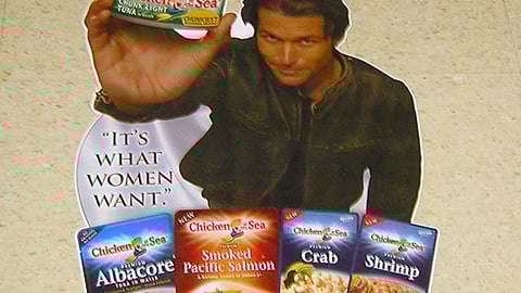 Chicken of the Sea Floor Cling