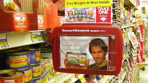 Chicken of the Sea Coupon Dispenser