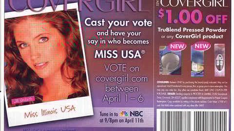 'brandSaver' CoverGirl FSI