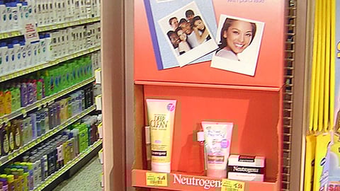 Neutrogena Floorstand