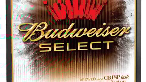 Budweiser Select Sign