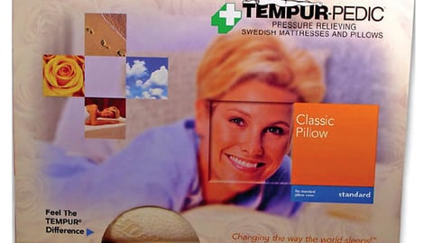Tempur-Pedic Packaging