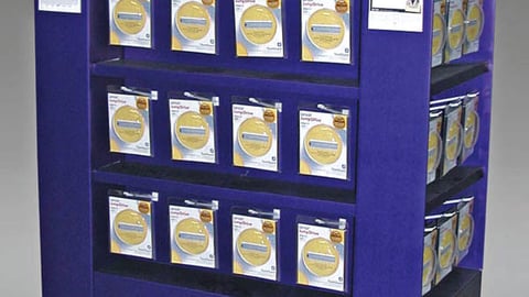 Lexar "Be Cool" Sweeps Pallet Display