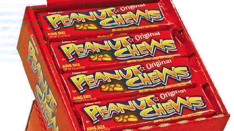 Just Born Peanut Chews Countertop
