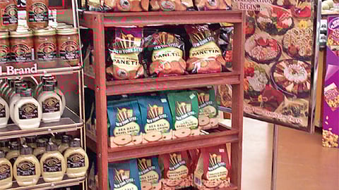 New York Style Baked Goods Floorstand