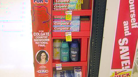 Colgate Country Showdown Floorstand