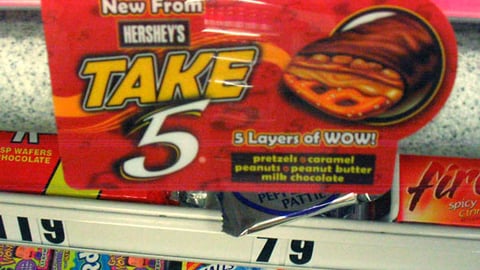 Hershey's Take 5 Wobbler