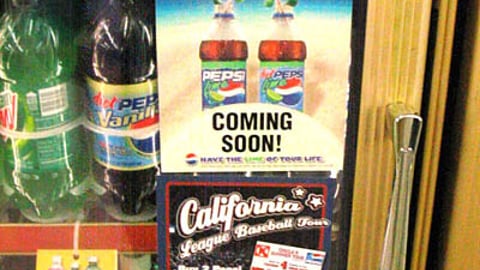 Pepsi Lime Cooler Cling