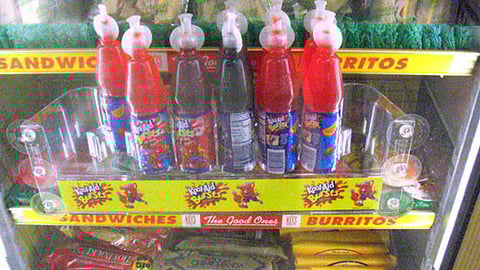 Kool-Aid Bursts Cooler Door Rack