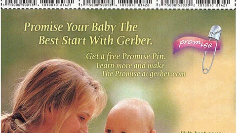 Gerber Products 'Promise' FSI
