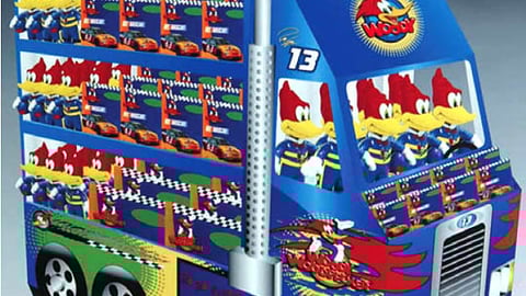 'Woody Woodpecker' Floor Display