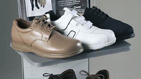 Sole Defense Footwear Countertop Display