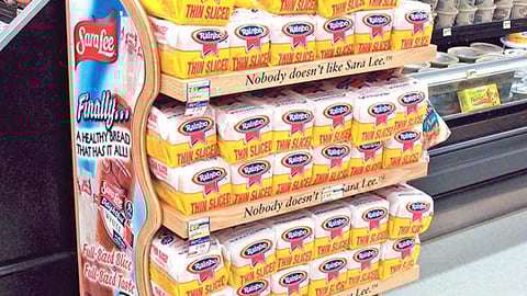 Sara Lee Bread Floorstand