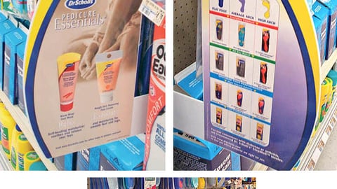 Dr. Scholl's Aisle Violators