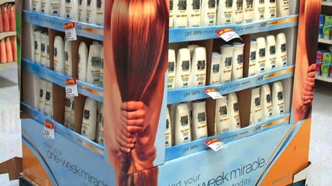 Pantene Pallet Display
