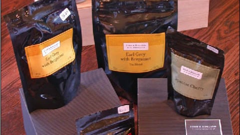 Todd & Holland Tea Packaging