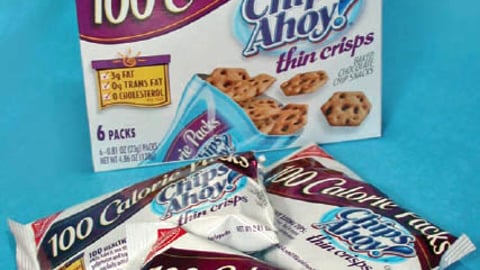 Nabisco 100 Calorie Packs Packaging