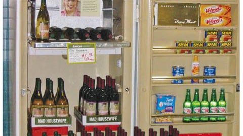 Mad Housewife Wine Fridge