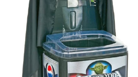 Pepsi Darth Vader Standee and Cooler