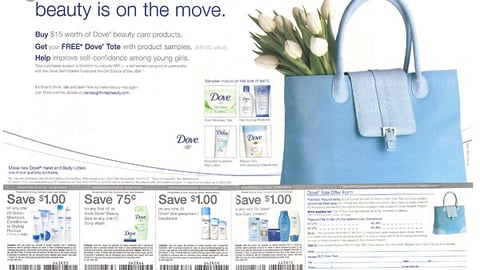 Dove Beauty Bag FSI